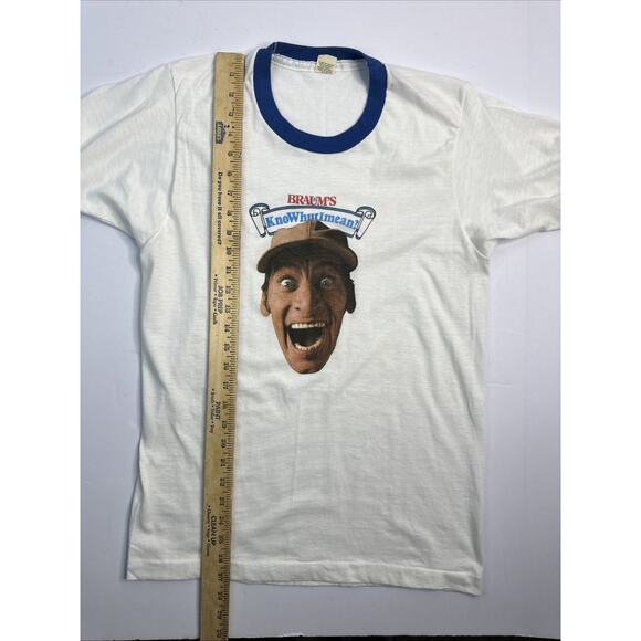 Vintage ScreenSrars Braum’s 1980s Ernest KnoWhutImean? Ernest P Worrell T-shirt - Picture 8 of 11